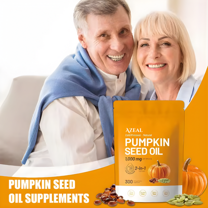 Men's Urinary Support with Azeal™ Pumpkin Seed Oil (1000mg)